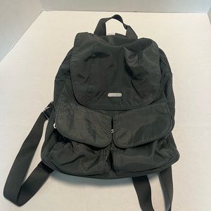 Baggalini backpack, grey color, lightweight and very functional.